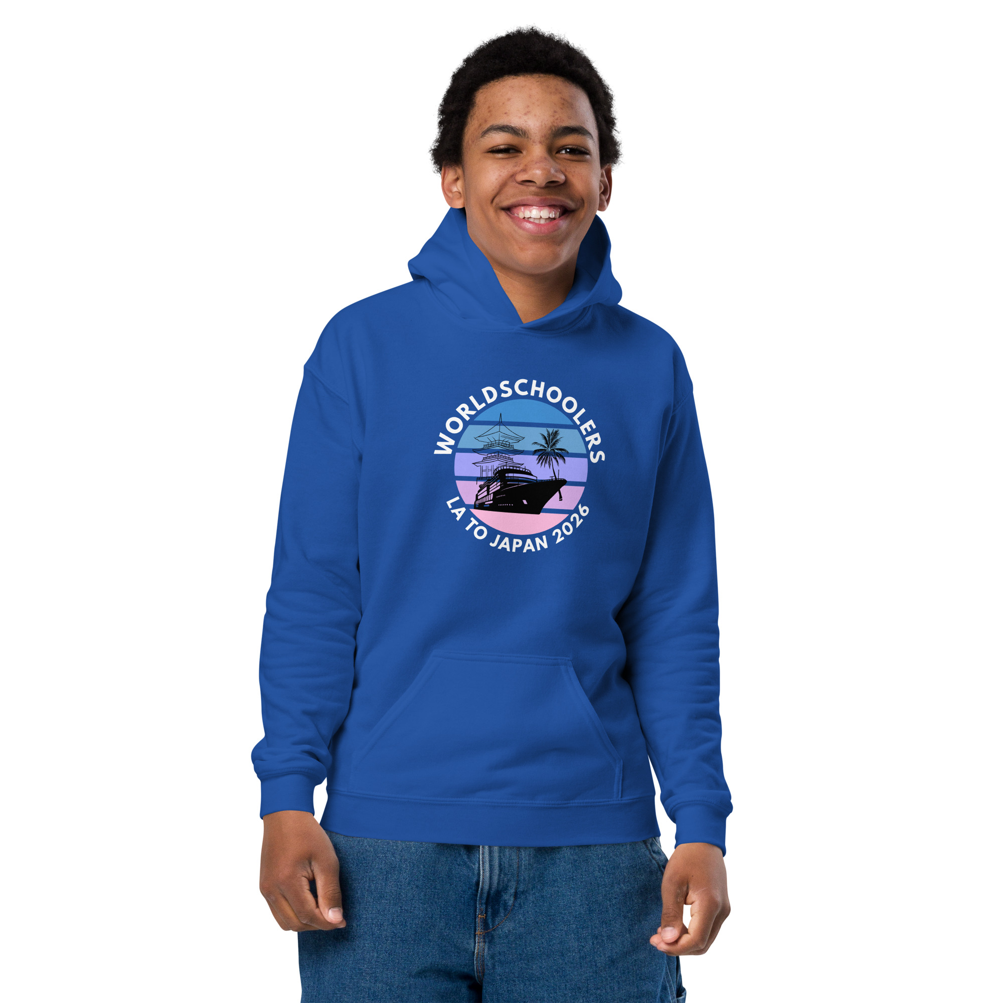 LA to Japan 2026 | Youth heavy blend hoodie