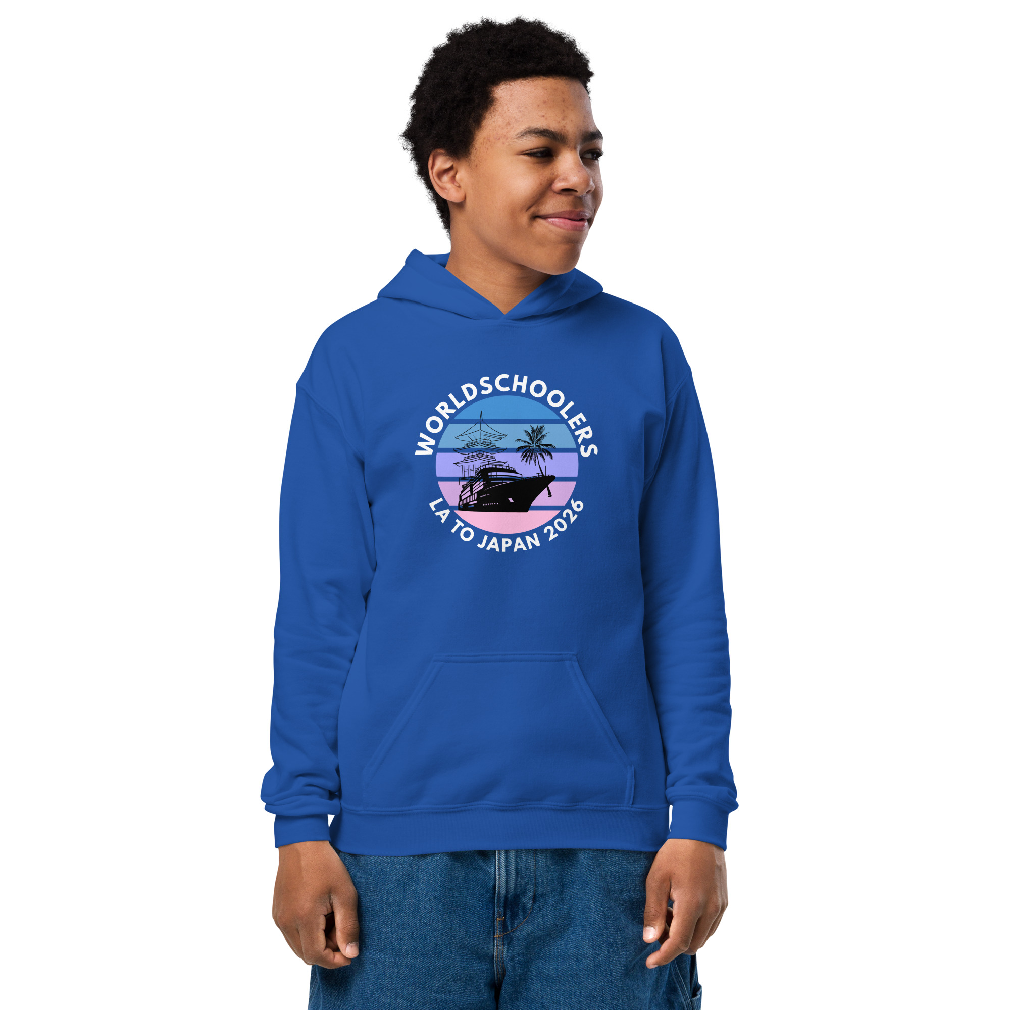 LA to Japan 2026 | Youth heavy blend hoodie