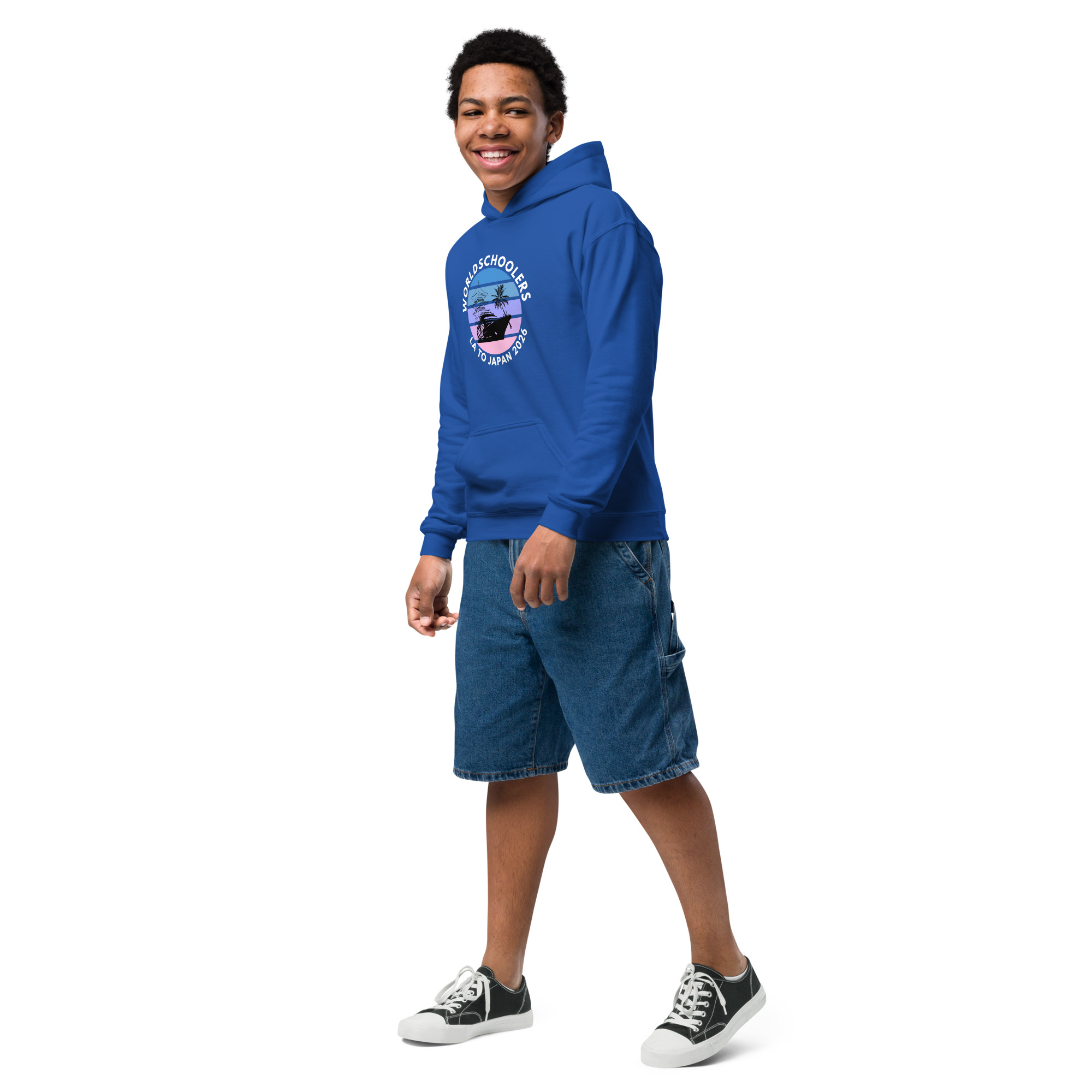 LA to Japan 2026 | Youth heavy blend hoodie