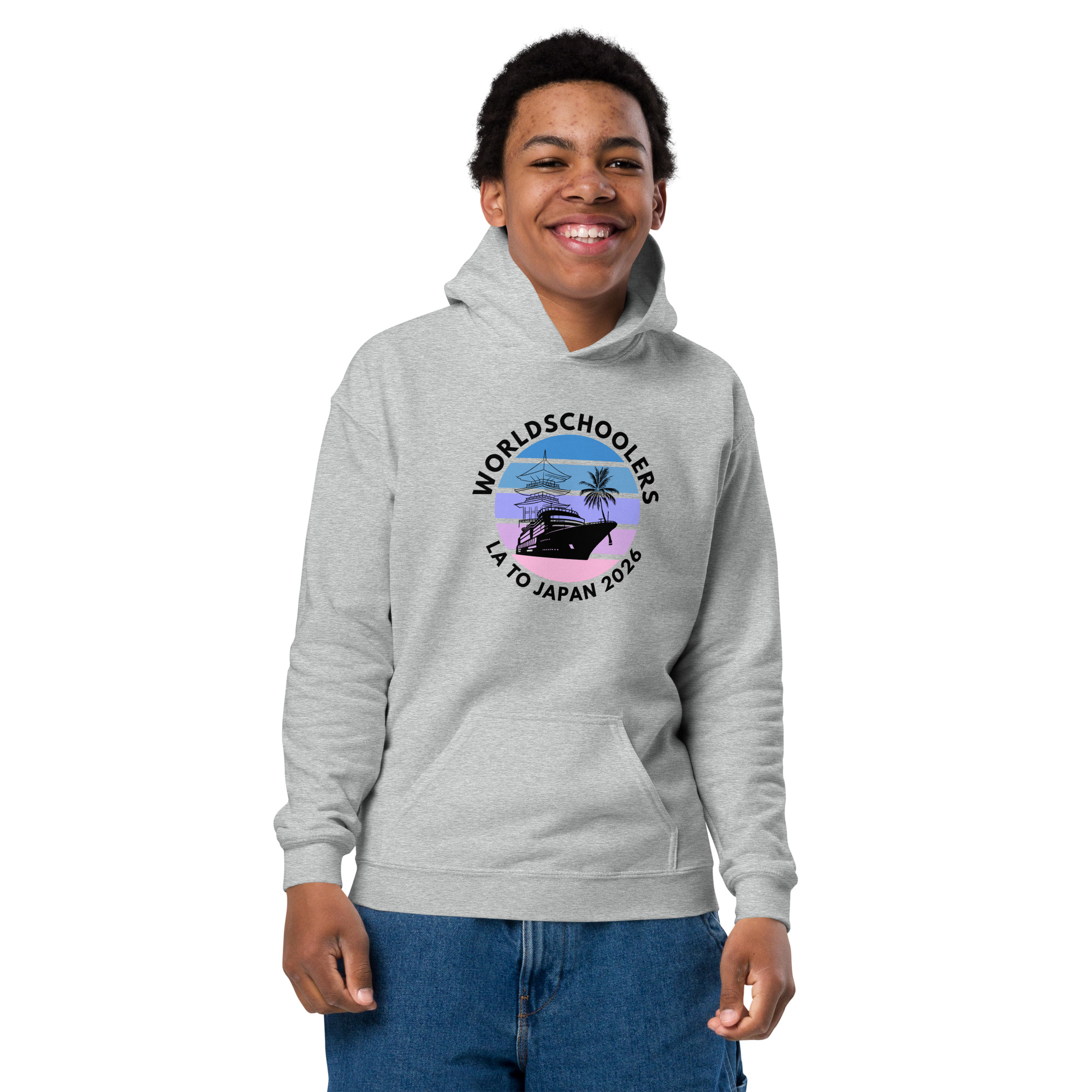 LA to Japan 2026 | Youth heavy blend hoodie