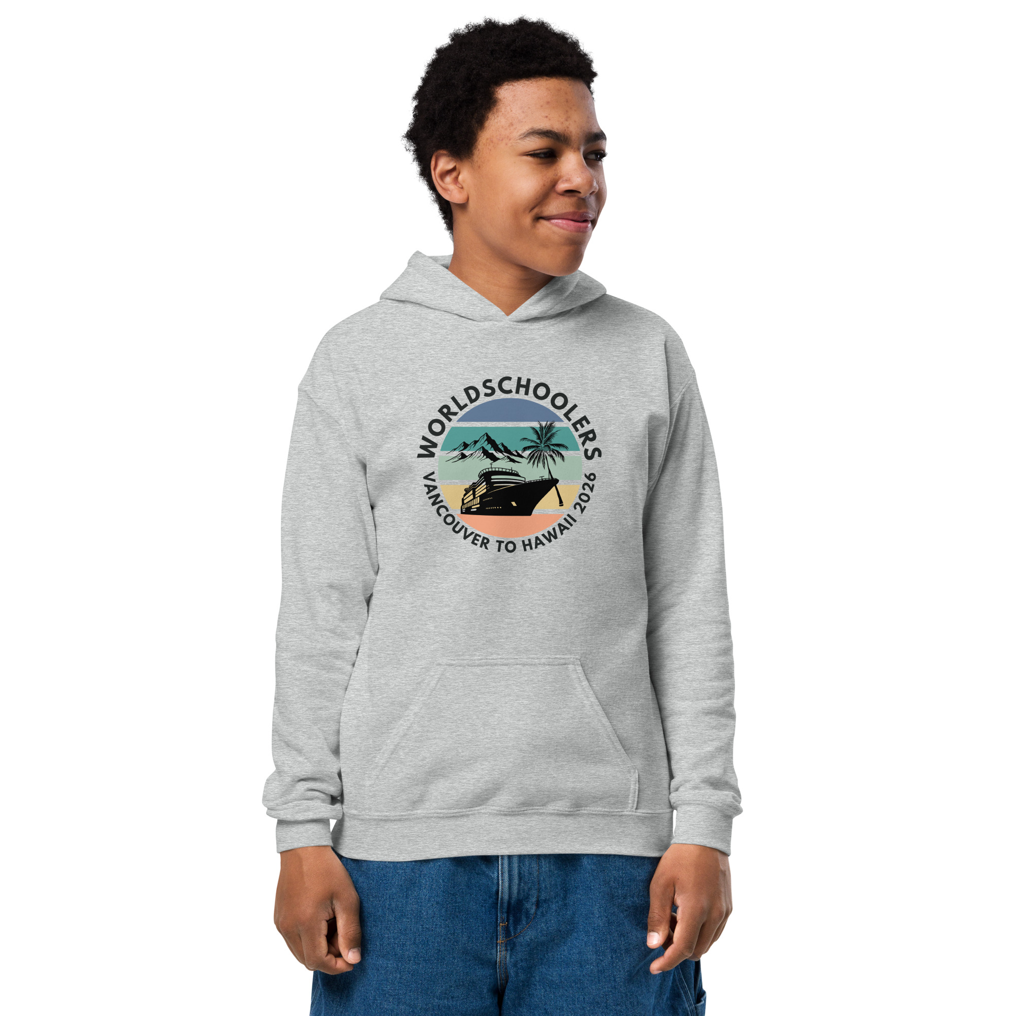 Vancouver to Hawaii 2026 | Youth heavy blend hoodie