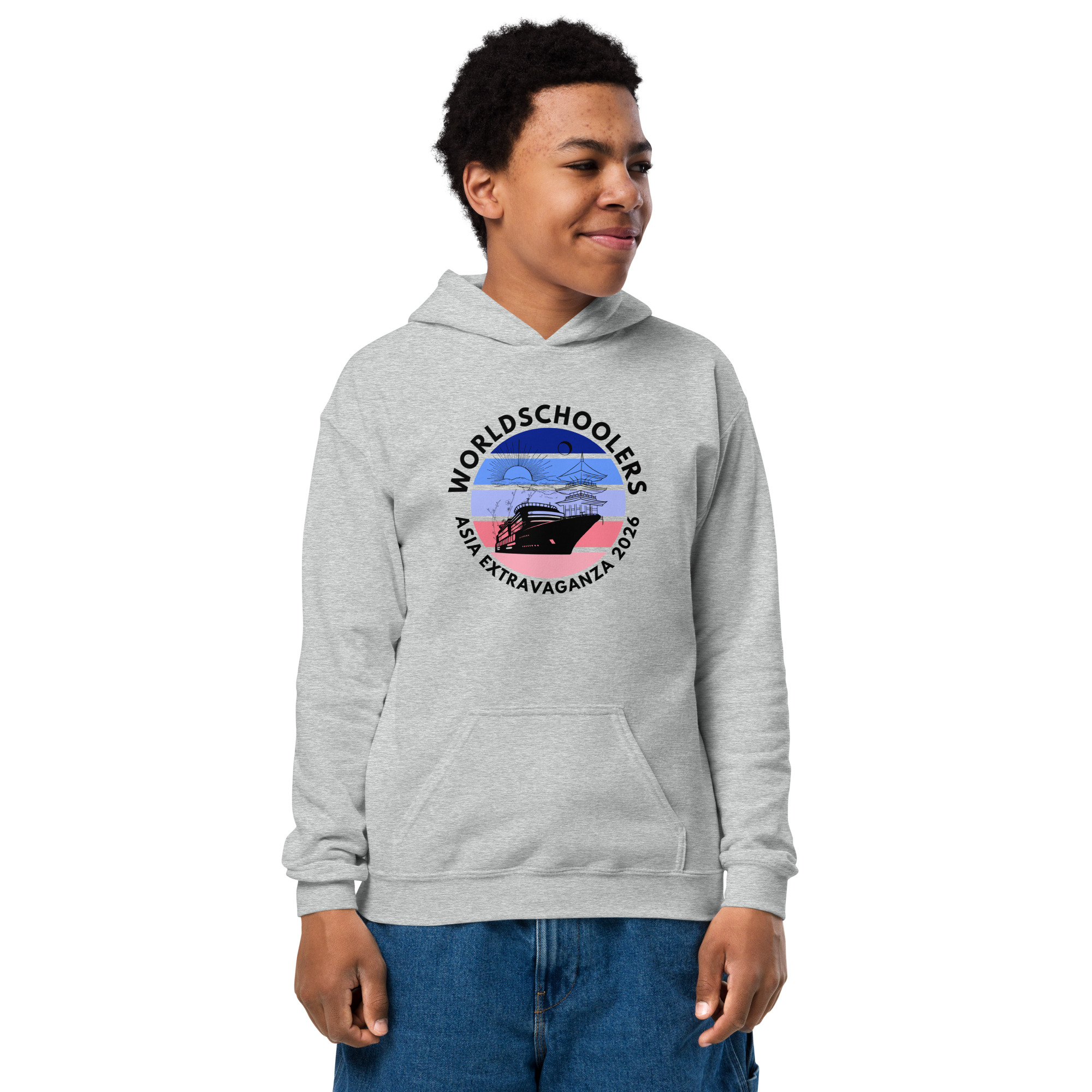 Asia Extravaganza 2026 | Youth heavy blend hoodie