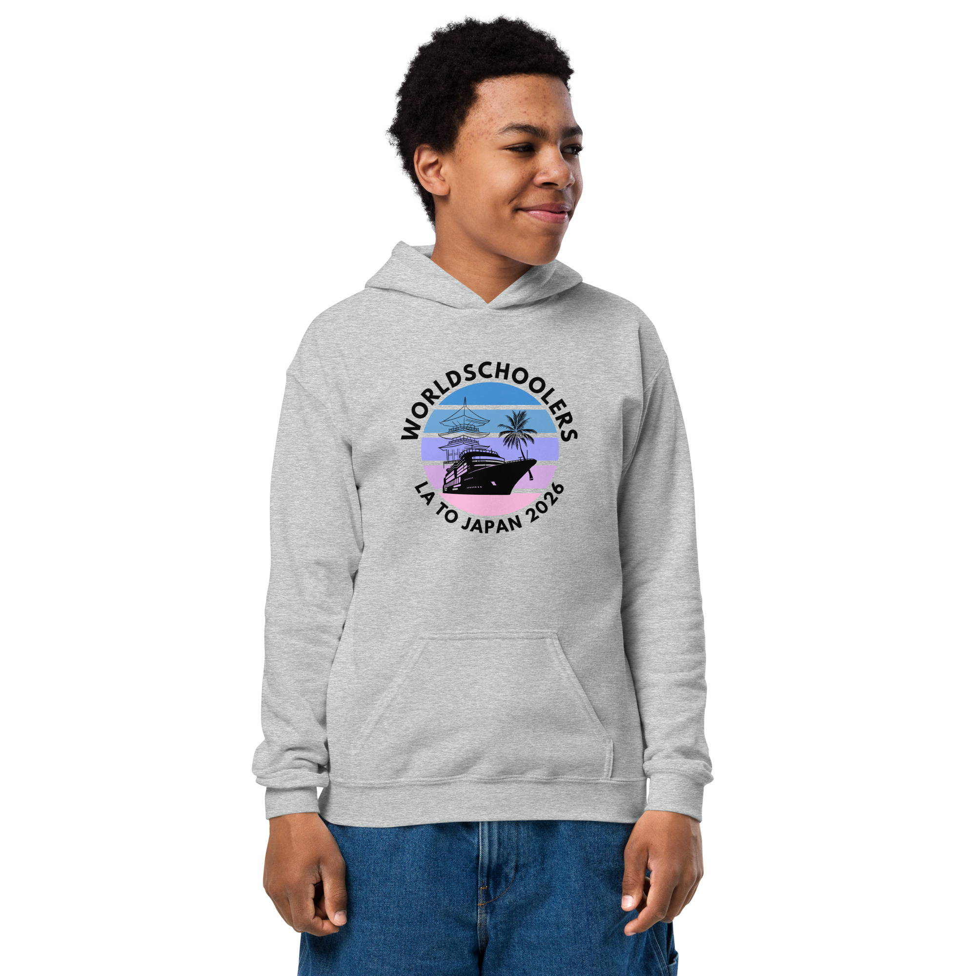 LA to Japan 2026 | Youth heavy blend hoodie