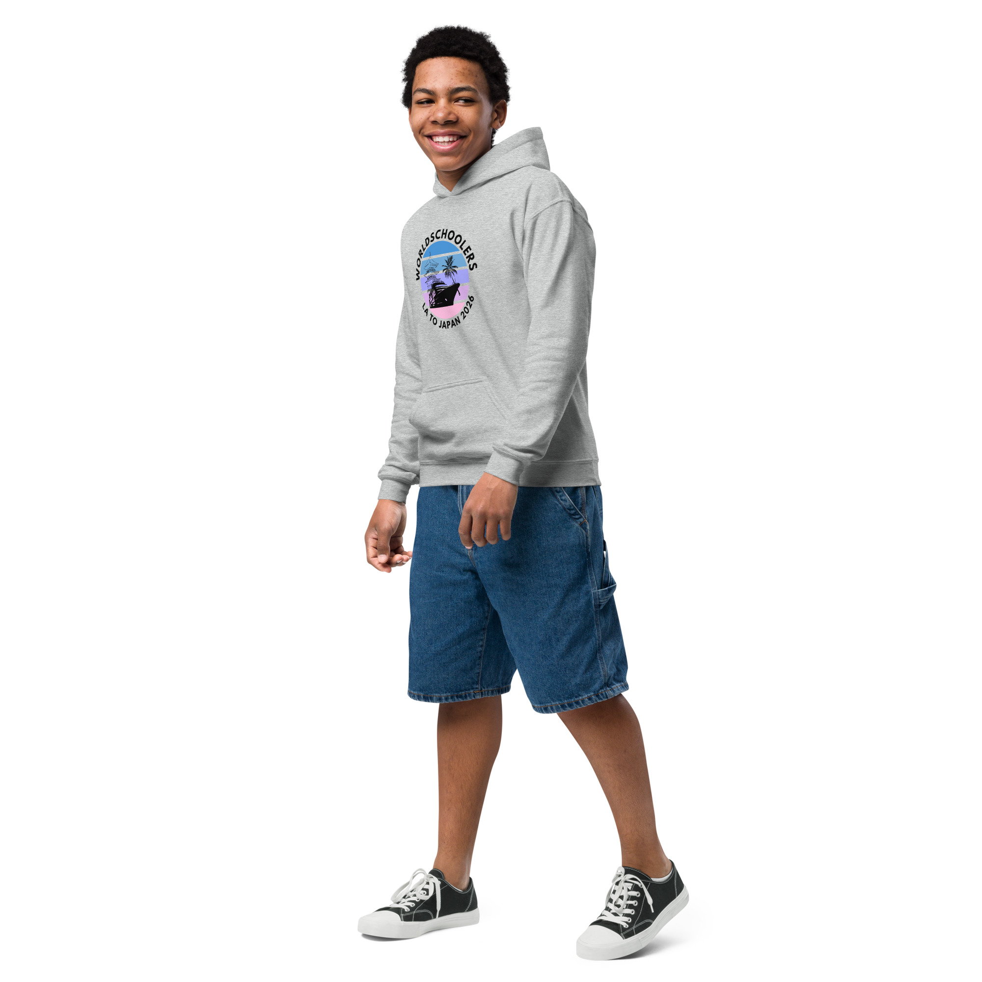 LA to Japan 2026 | Youth heavy blend hoodie