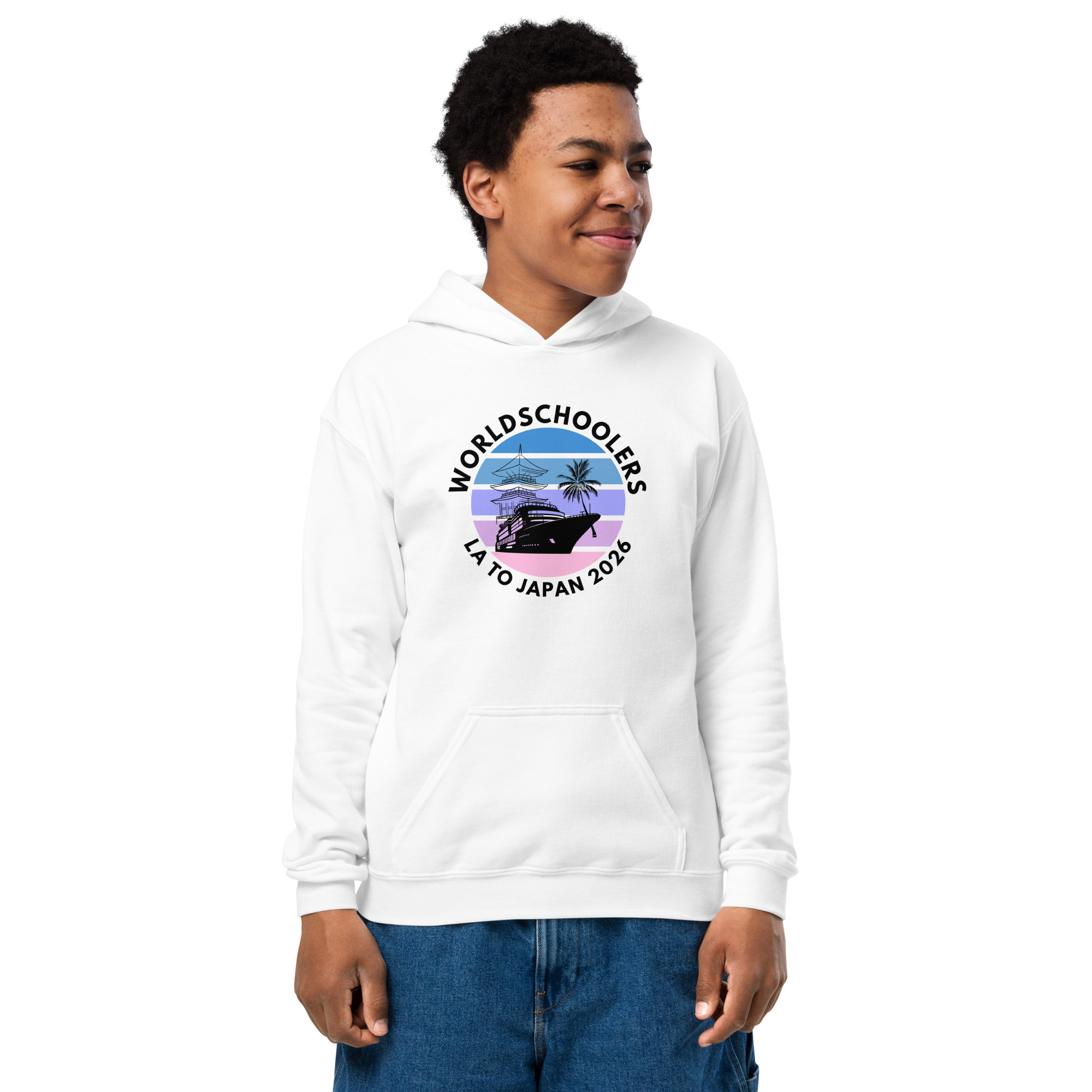 LA to Japan 2026 | Youth heavy blend hoodie