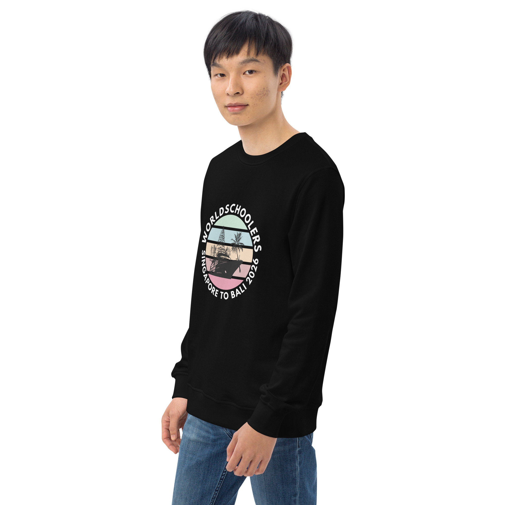 Singapore to Bali 2026 | Unisex organic sweatshirt