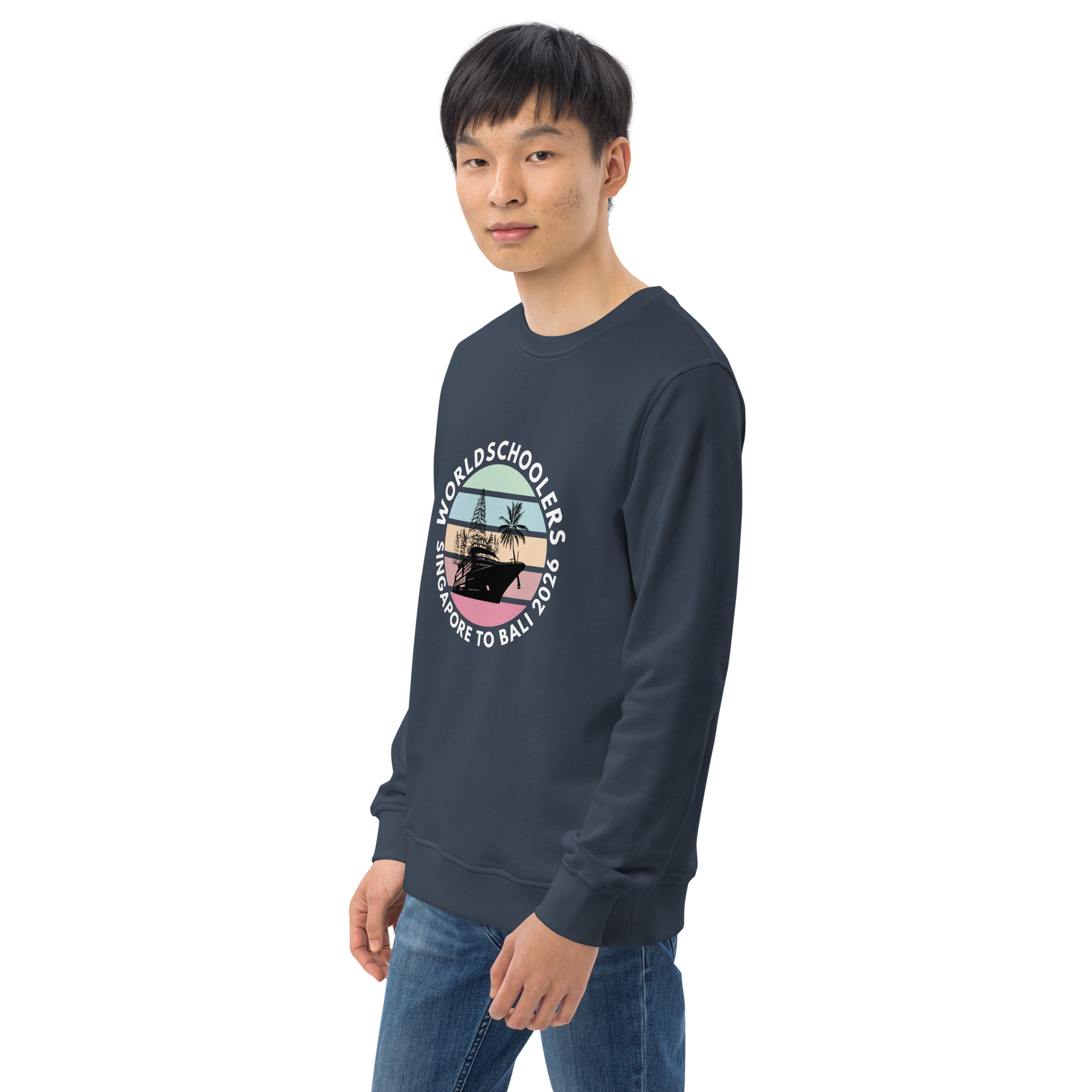 Singapore to Bali 2026 | Unisex organic sweatshirt