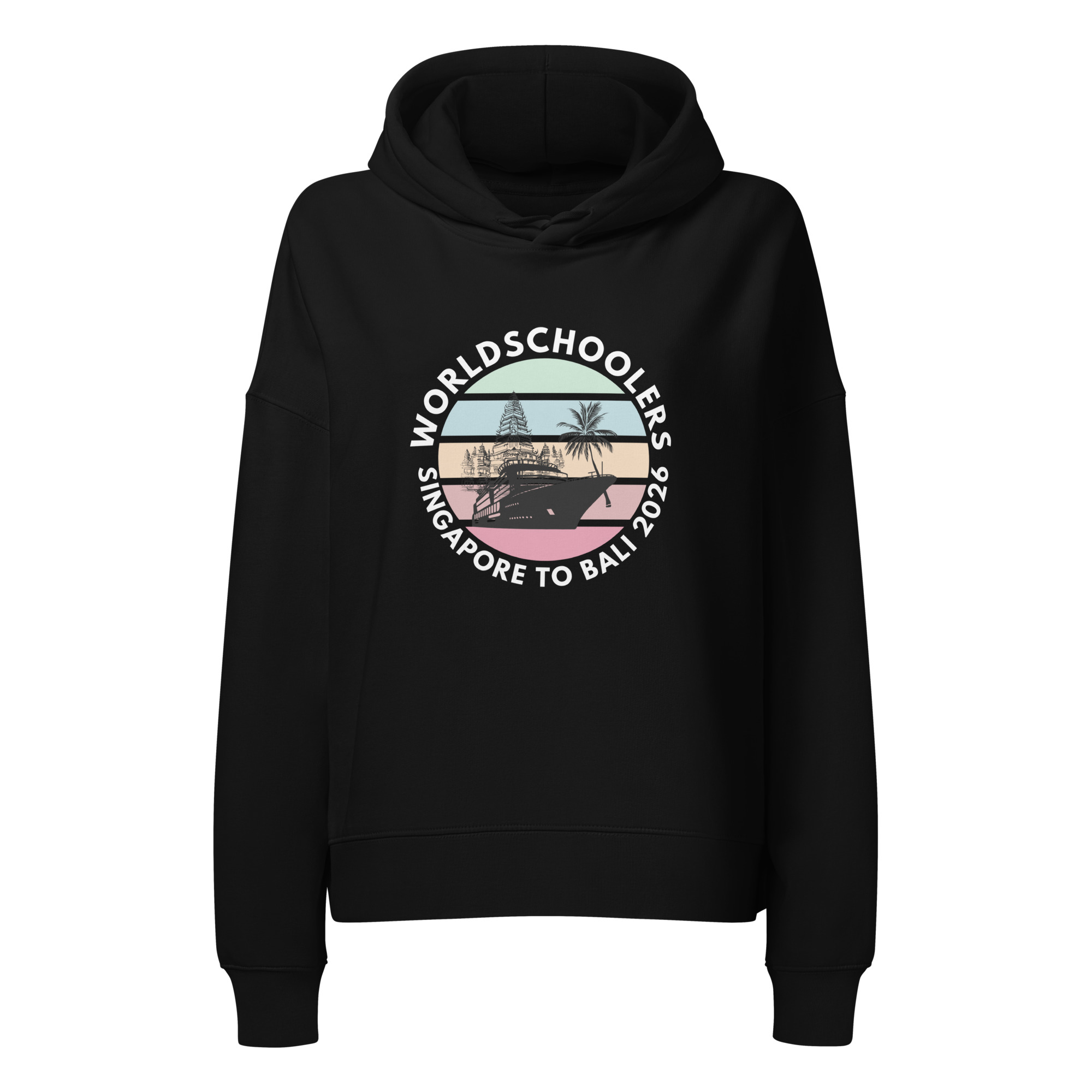 Singapore to Bali 2026 | Women’s organic hoodie