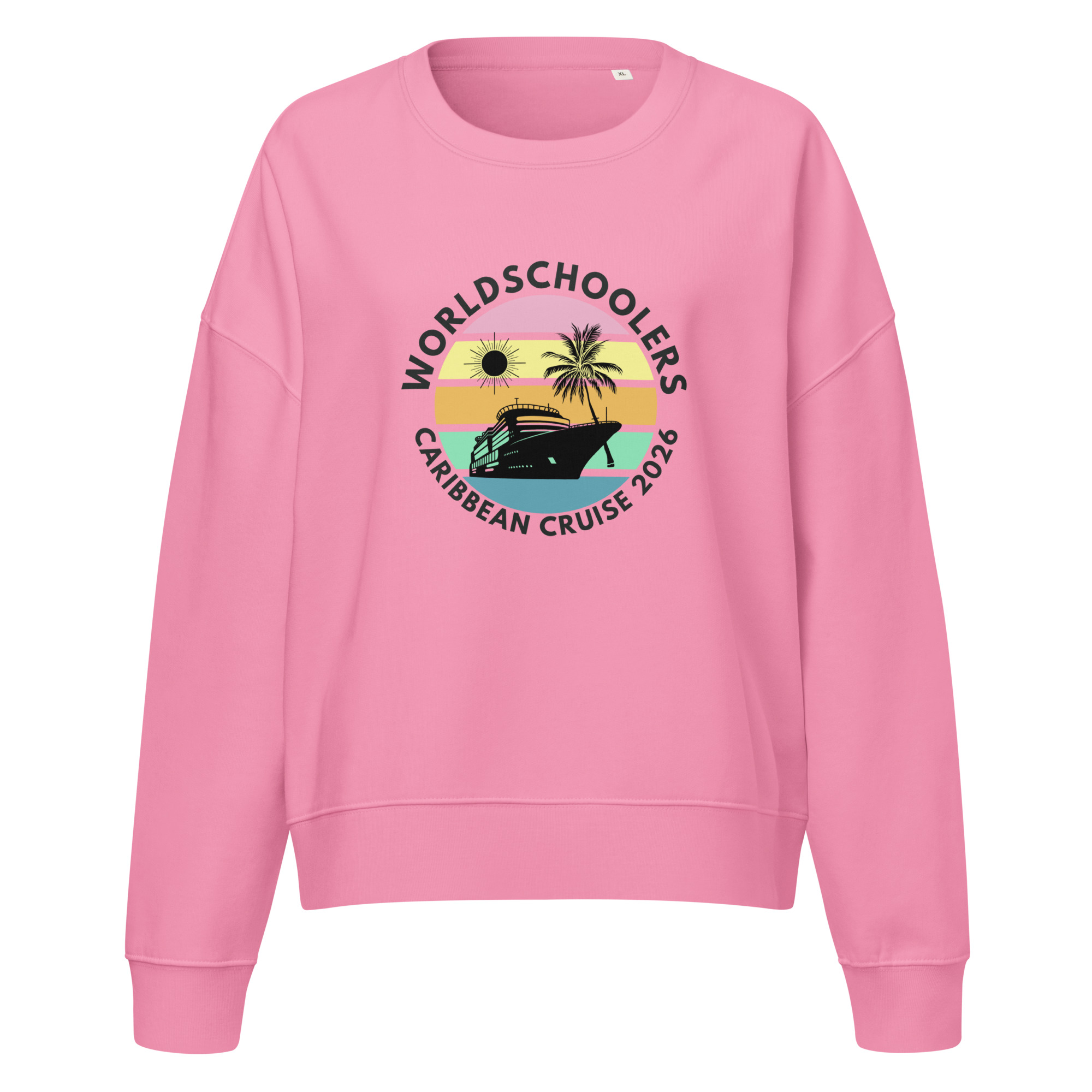 Caribbean Cruise 2026 | Women’s organic sweatshirt