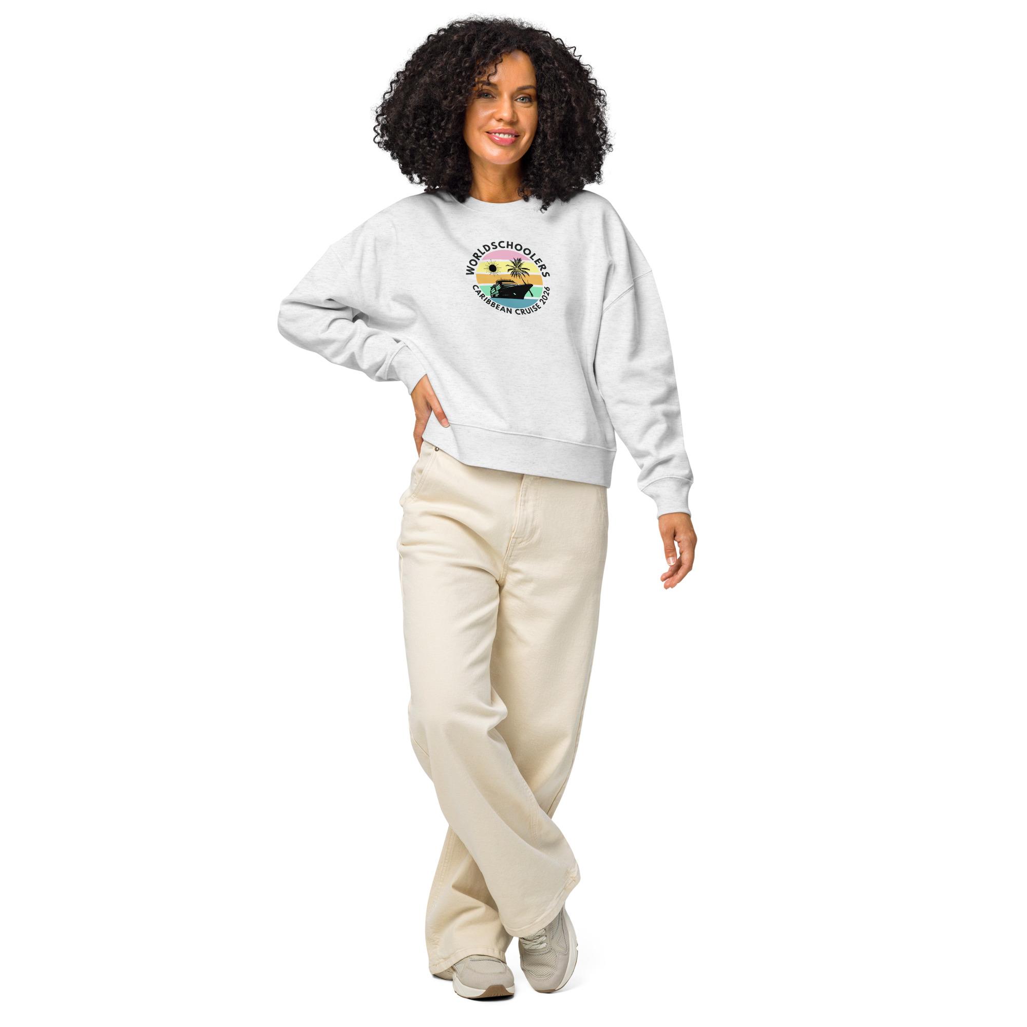 Caribbean Cruise 2026 | Women’s organic sweatshirt