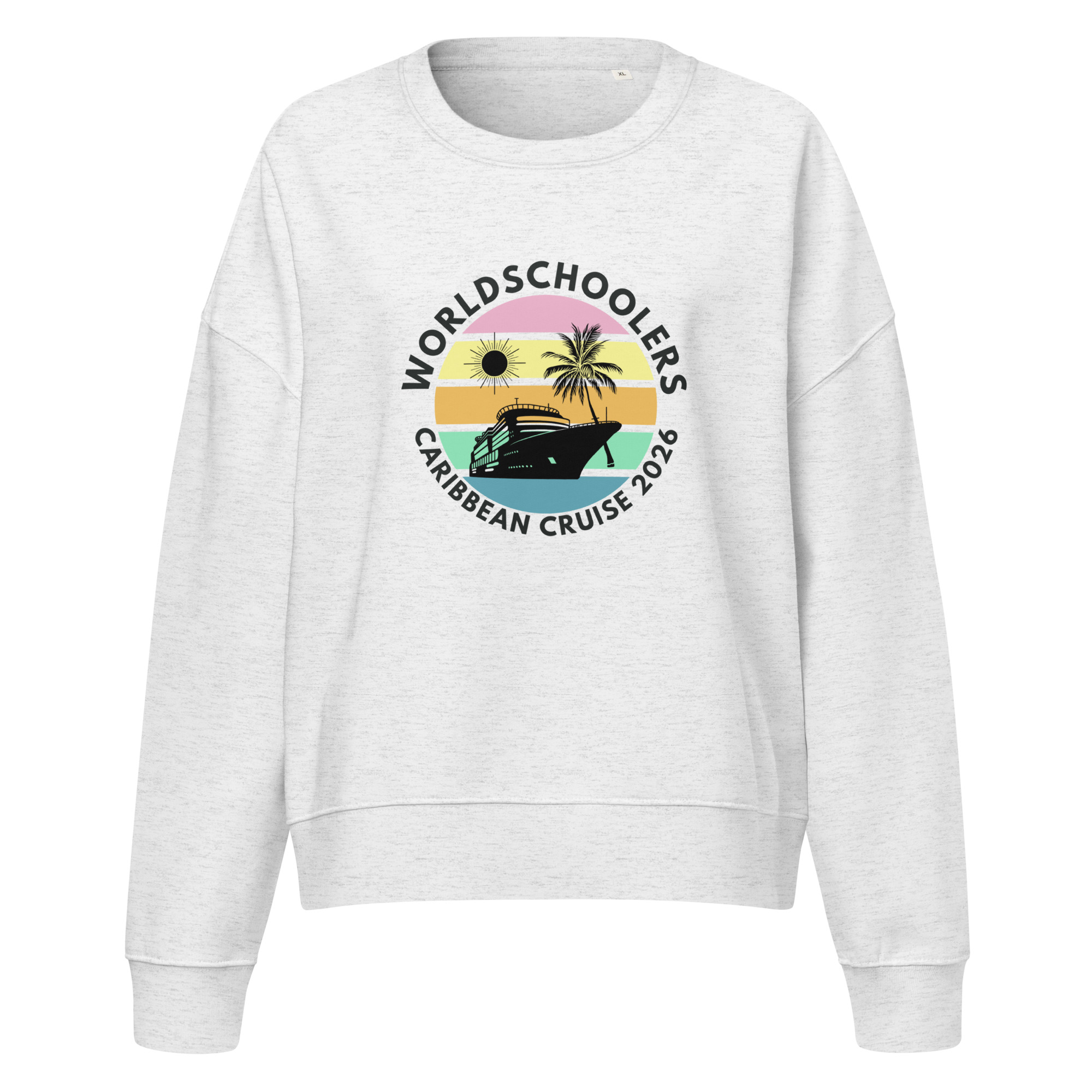 Caribbean Cruise 2026 | Women’s organic sweatshirt