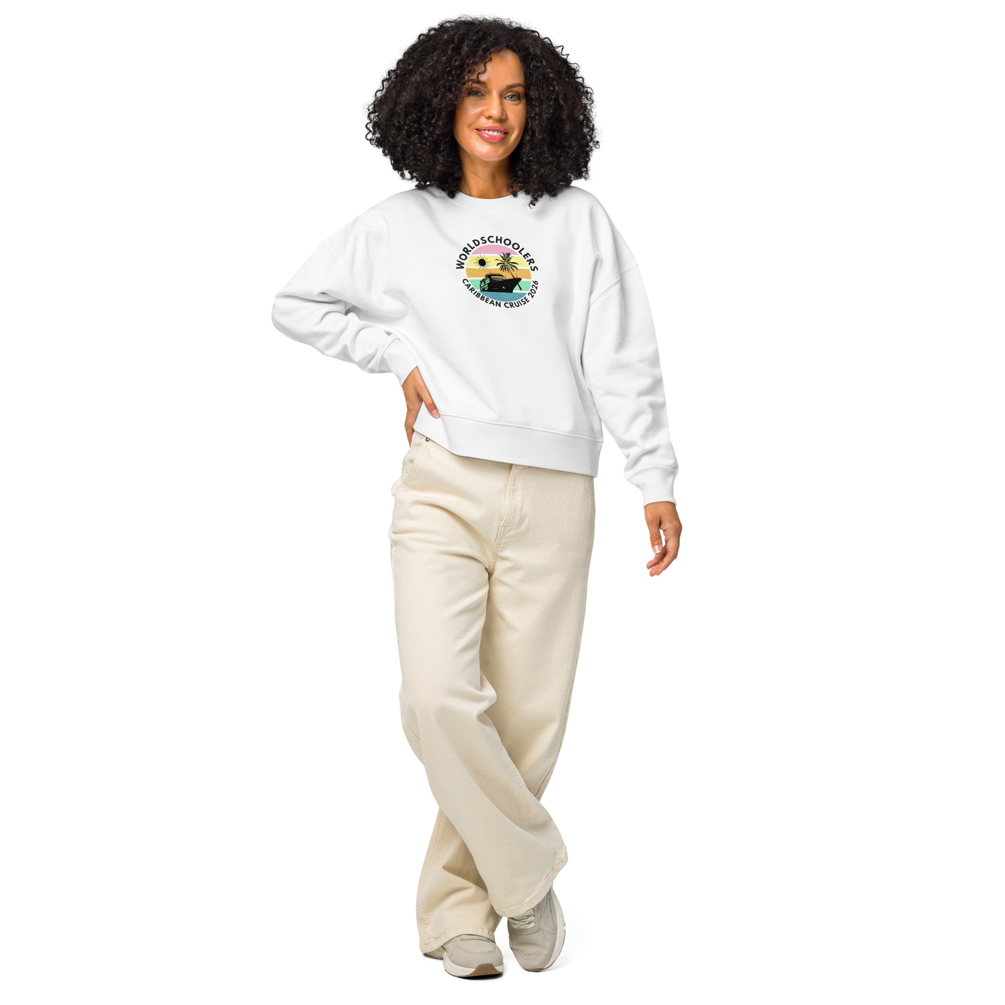 Caribbean Cruise 2026 | Women’s organic sweatshirt