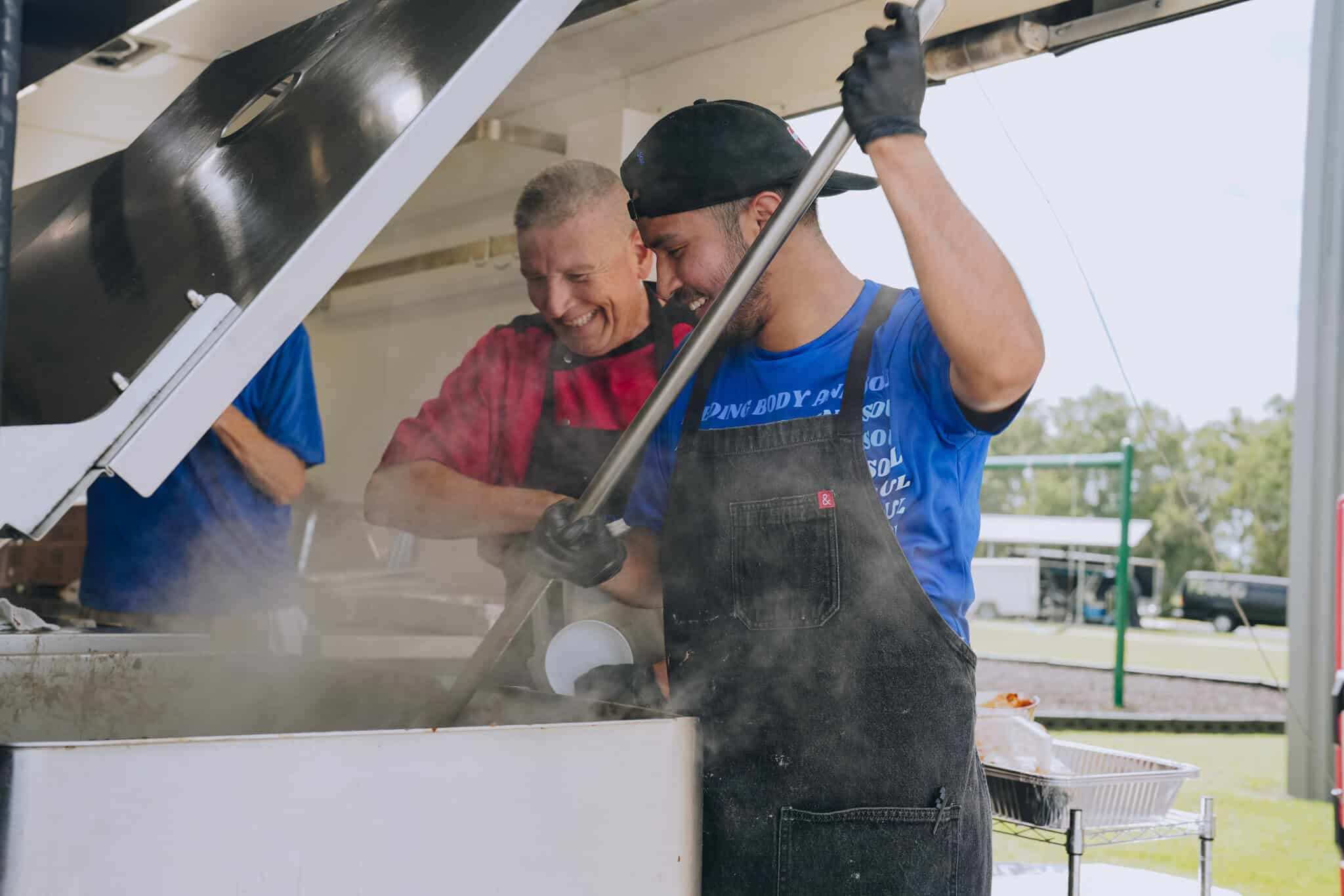 Chef team preparing meals in Newberry, FL