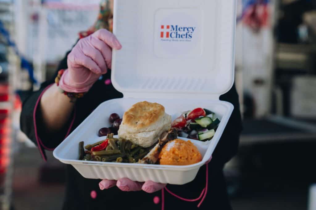 Image of a Mercy Chefs meal