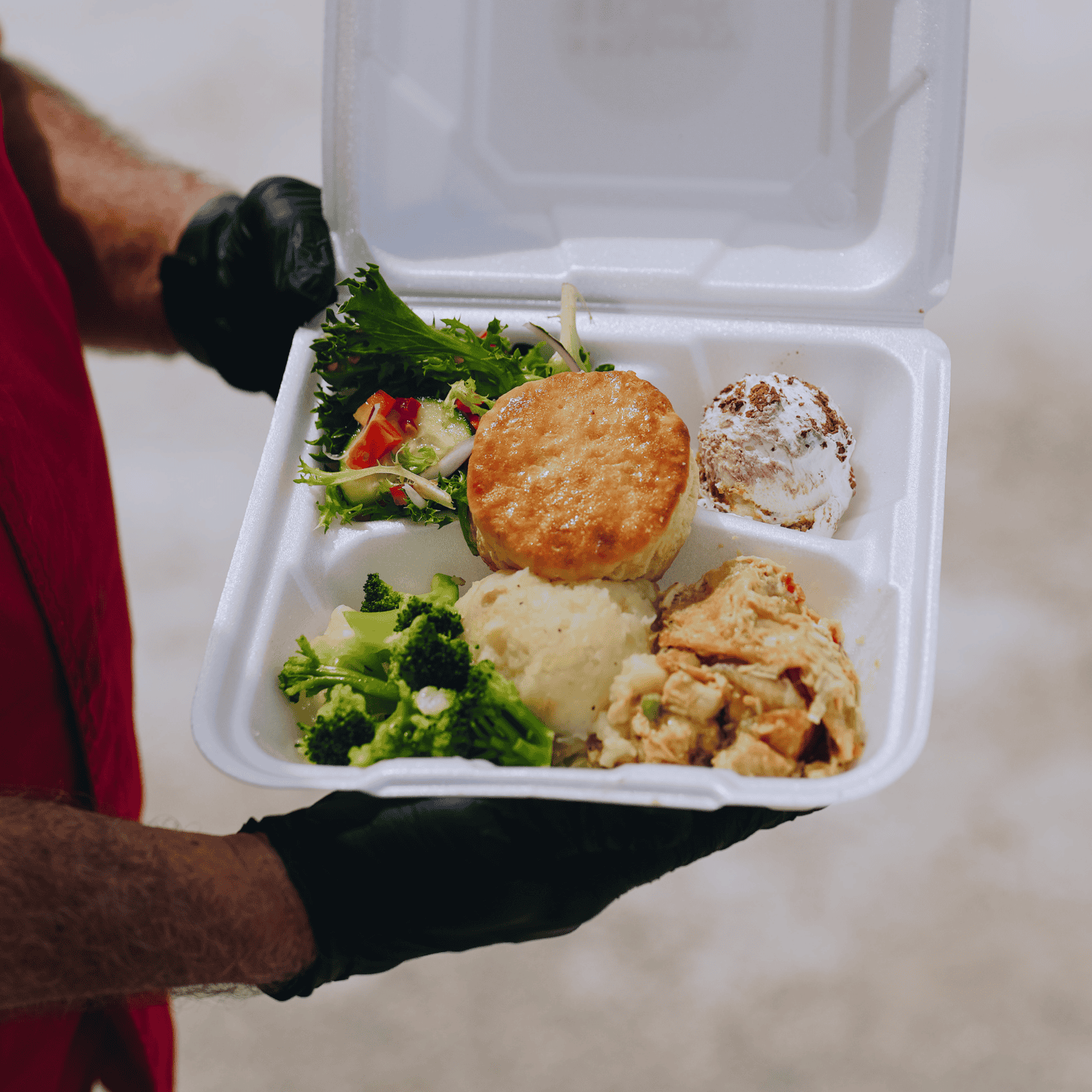 A Mercy Chefs hot meal