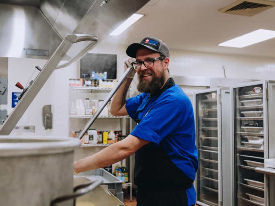 Chef Trey cooks meals for hurricane victims in North Carolina