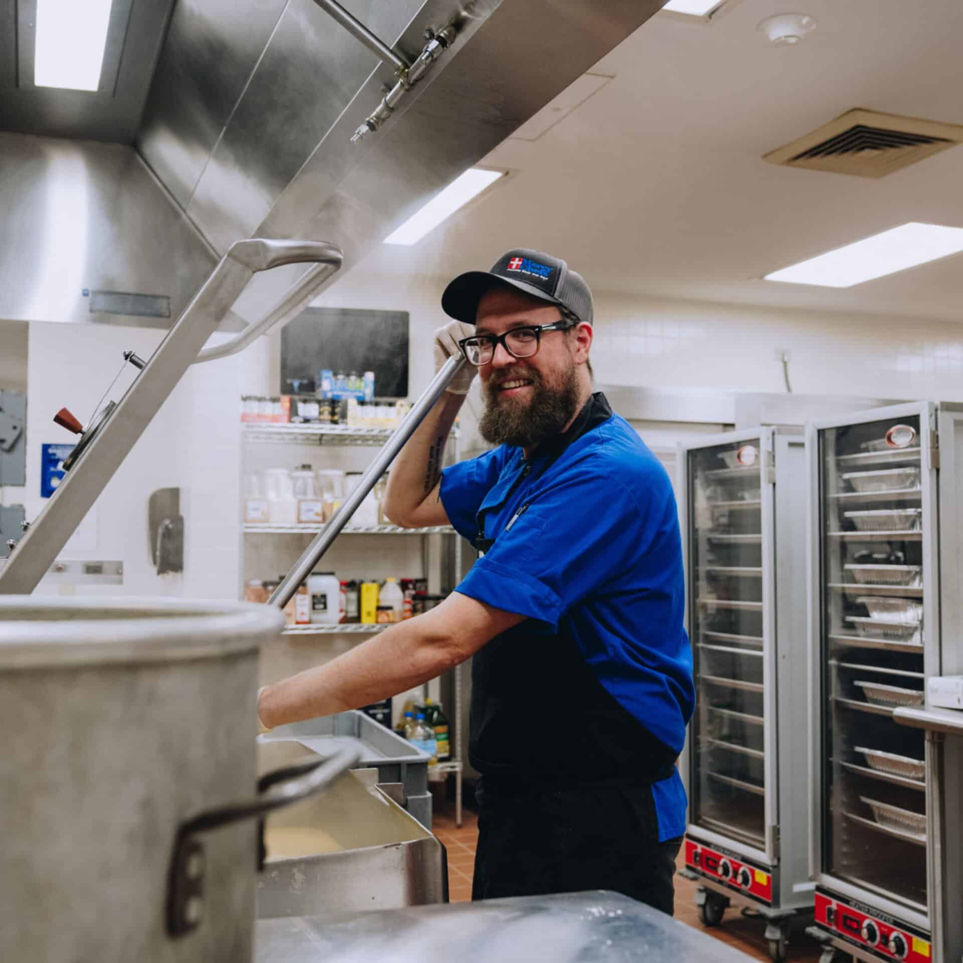 Chef Trey cooks meals for hurricane victims in North Carolina