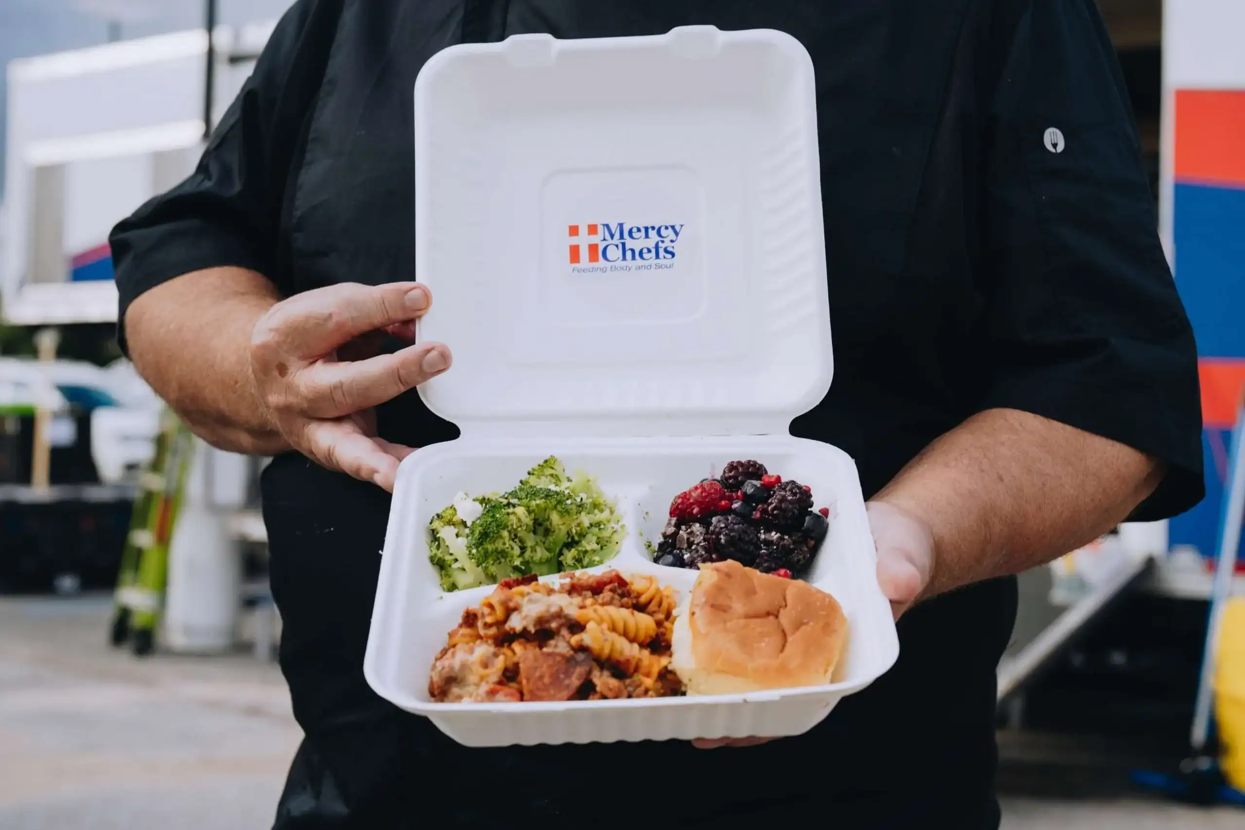 Mercy Chefs Prepositions Team Ahead of Hurricane Isaias