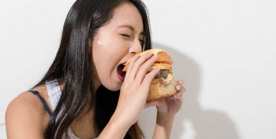 eating while stressed