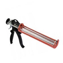 Pistolet do silikonu ręczny YATO 300 ml, narzędzie do precyzyjnego aplikowania silikonu, idealny do prac wykończeniowych - ogrodzenie Metal-Serwis Obr.