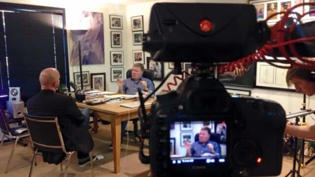 It’s William freakin’ Shatner!