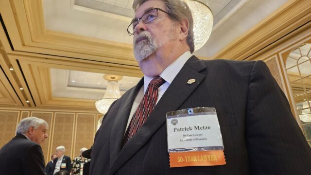 My dad has been practicing law for fifty years