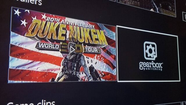 It’s awesome to see a trailer you helped create on Xbox Live.