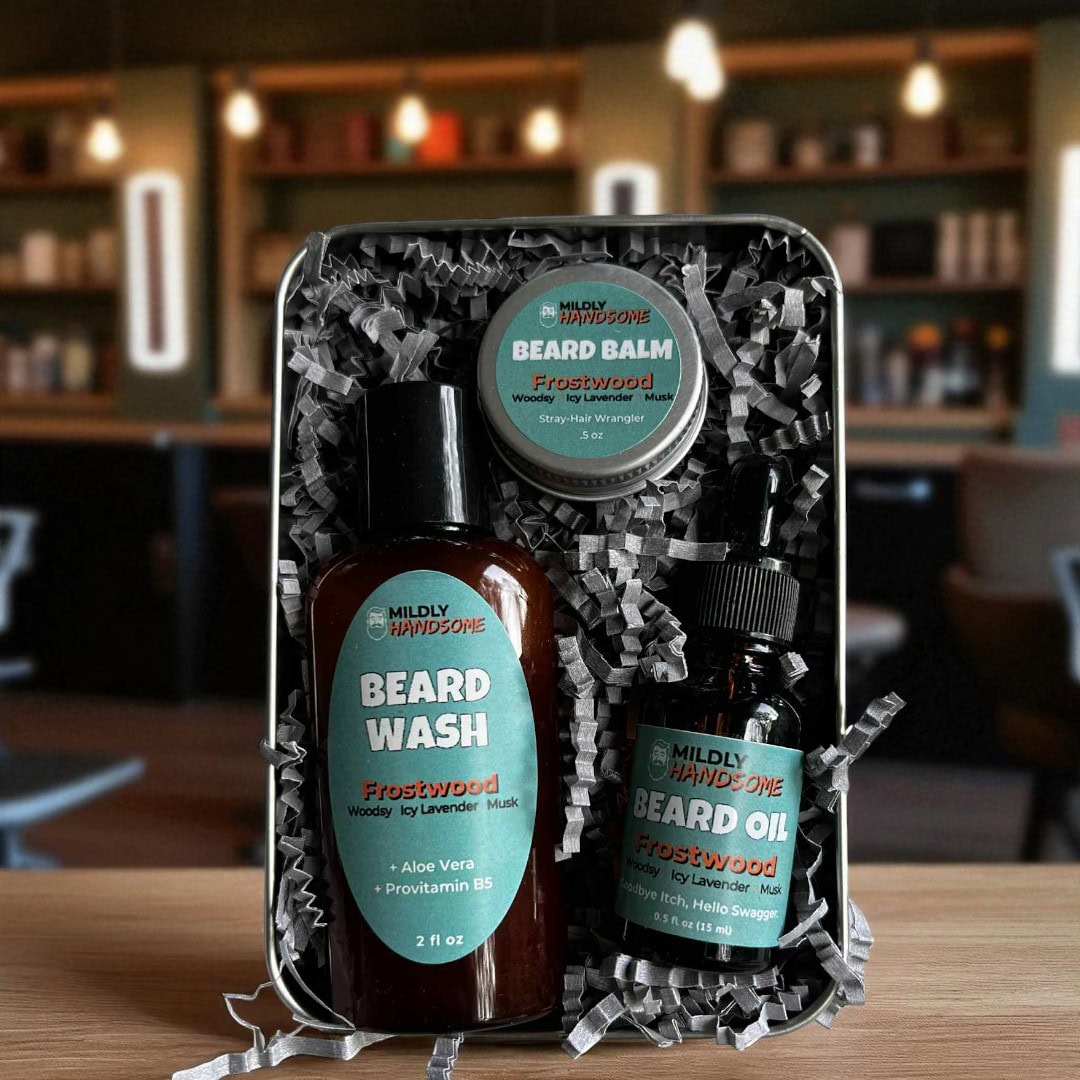 Beard Grooming Gift Tin