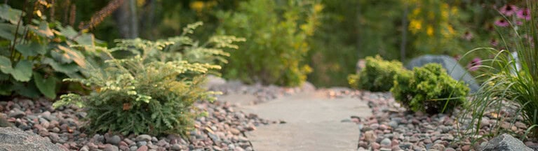 Stone pathway