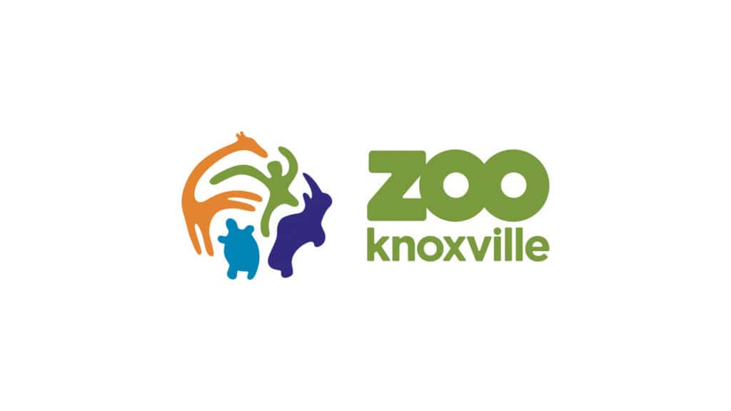 The logo for zoo knoxville.