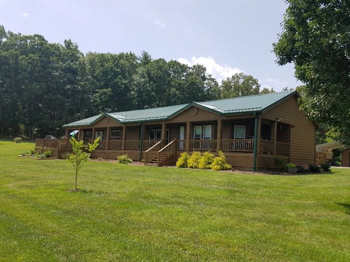 buying a mobile home in virginia-log double wide