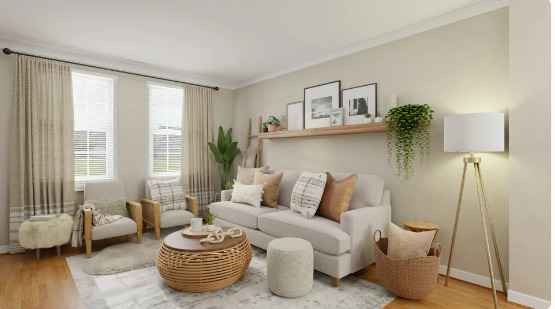 california cool decor living room