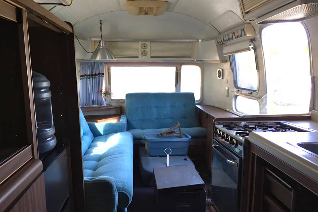 Dreamy Airstream Dining Before