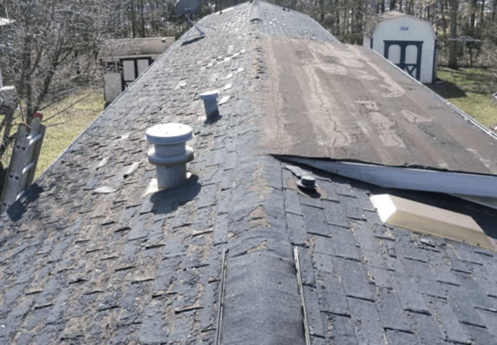 mobile home roof cleanup