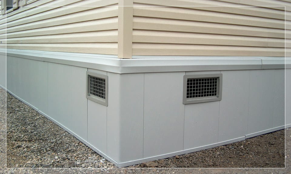 mobile home skirting and vents