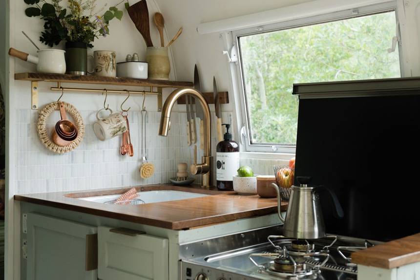 Natural Beauty Kitchen Area