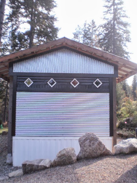using sheet metal for mobile home siding 