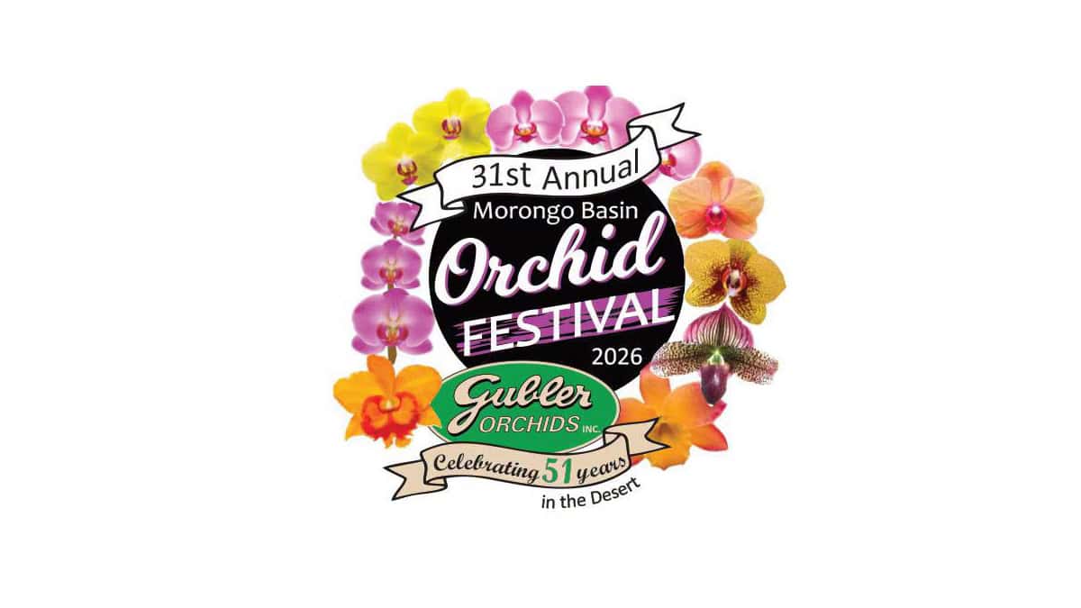 The 51st annual Morongo Basin Orchid Festival will be held Oct. 3 and 4 in Landers, near Joshua Tree.