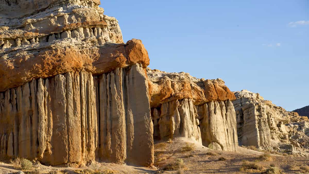 Fall is a great time to visit Red Rock Canyon State Park in the Mojave Desert.