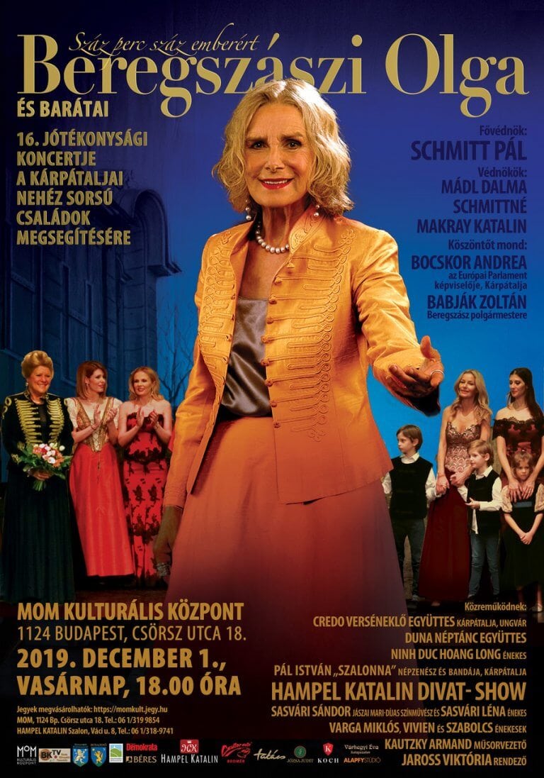 Száz perc száz emberért | Beregszászi Olga és Barátai