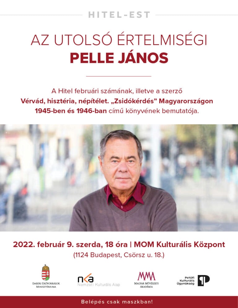 Hitel-est I Az utolsó értelmiségi