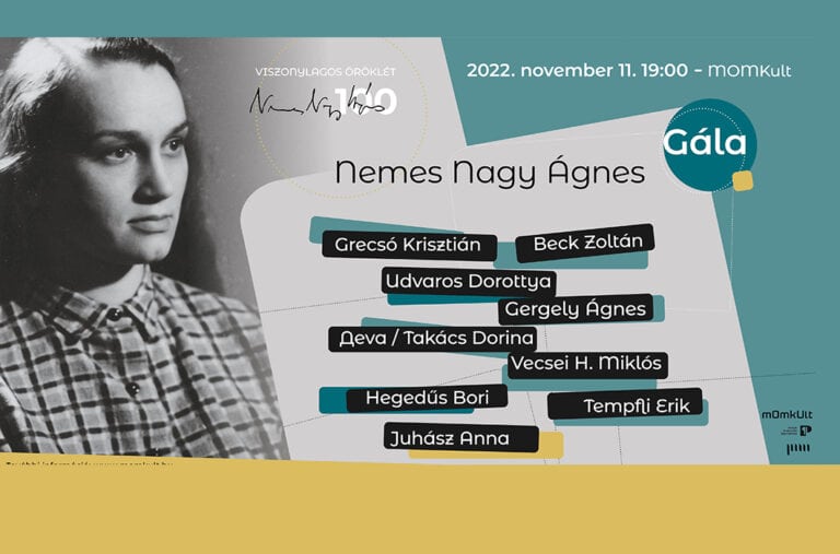 NEMES NAGY ÁGNES 100 – GÁLAEST