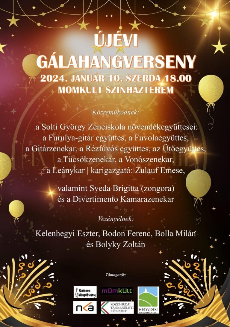 Újévi gálahangverseny