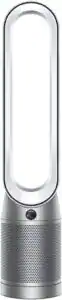 "Dyson TP07 air purifier with HEPA filter – best air purifier for pet allergies, designed to remove dander, dust, and pet odors from the home."