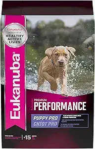 CLICK HERE. Eukanuba Premium Performance Puppy Pro Dry Dog Food, for Healthy Brain Development, Supports Exercise and Digestive Health
