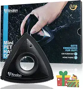 CLICK HERE. Mini Pet Hair Remover for Car Detailing Supplies, Carpet Dog Hair Remover for Car Interior, Triangle Dog Hair Remover for Auto Detailing, Couch, Furniture, Lint, Carpet