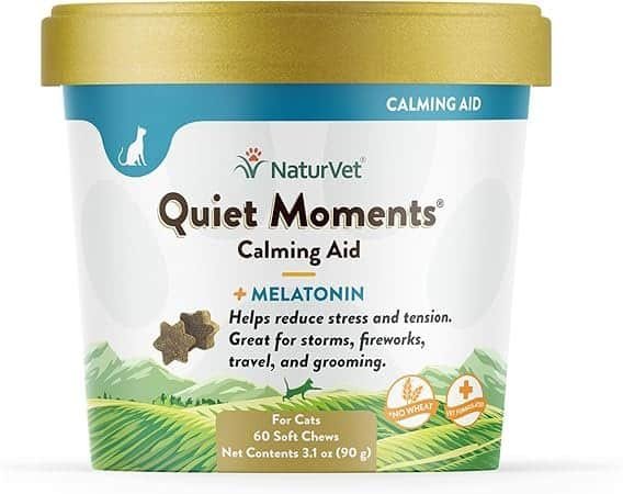 NaturVet quiet moments calming aid for cats