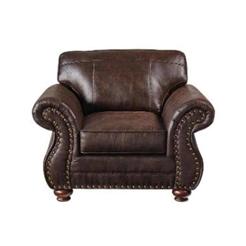 Brown Traditional Sofa
