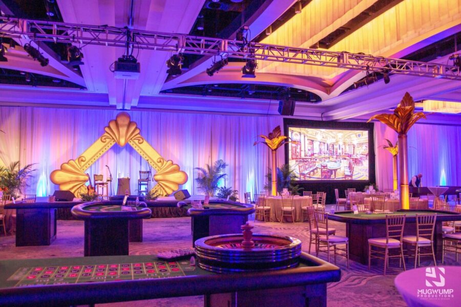 Casino-Night-Decor-Roulette-Table