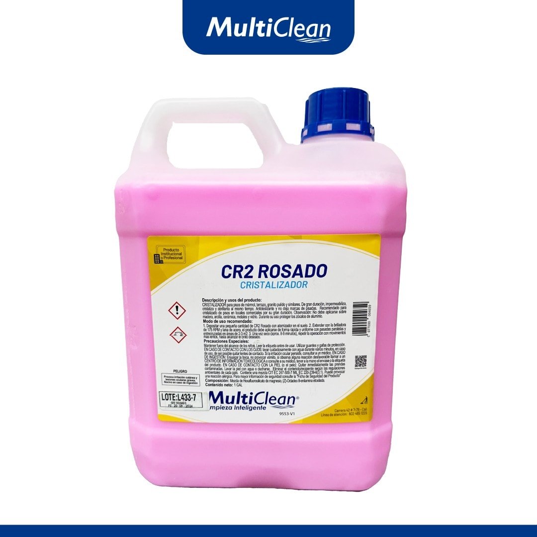 Cristalizador Rosado Cr-2 Producto español